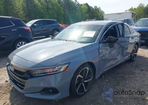 2022 Honda Accord Sport 2.0T from USA, damaged, VIN 1HGCV2F36NA019036